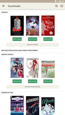 Goodreads Beta android App screenshot 9