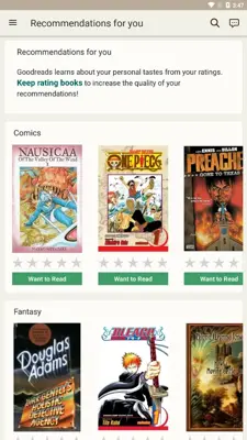 Goodreads Beta android App screenshot 8